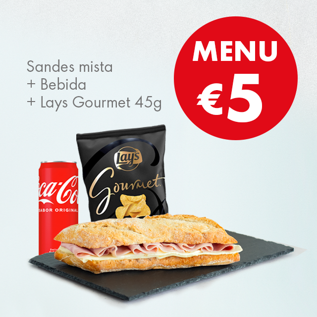 Menu 5€