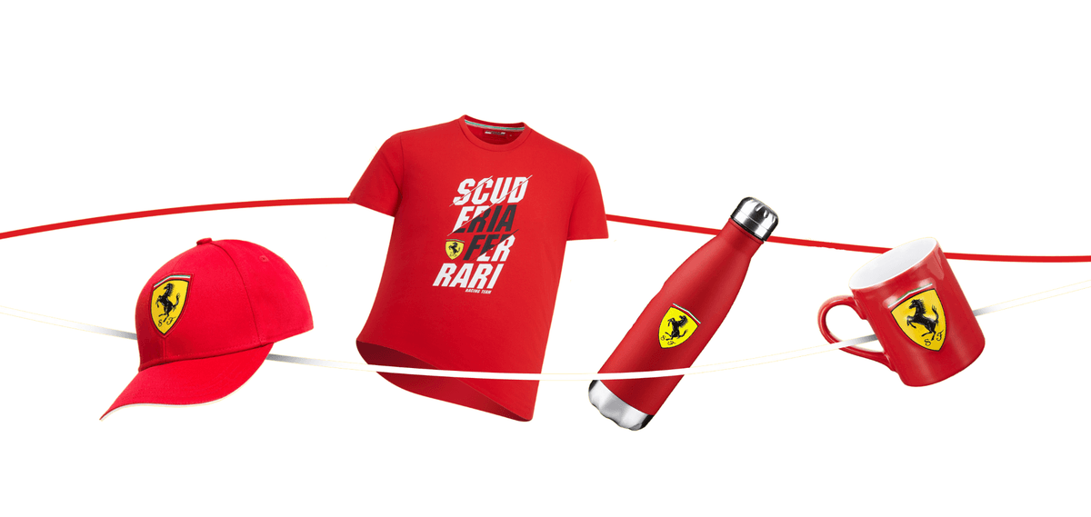 Merchandising Oficial da Scuderia Ferrari Banner