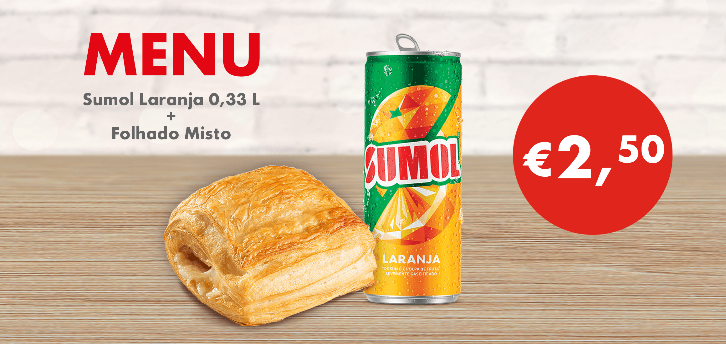 Menu Merenda Mista + Sumol