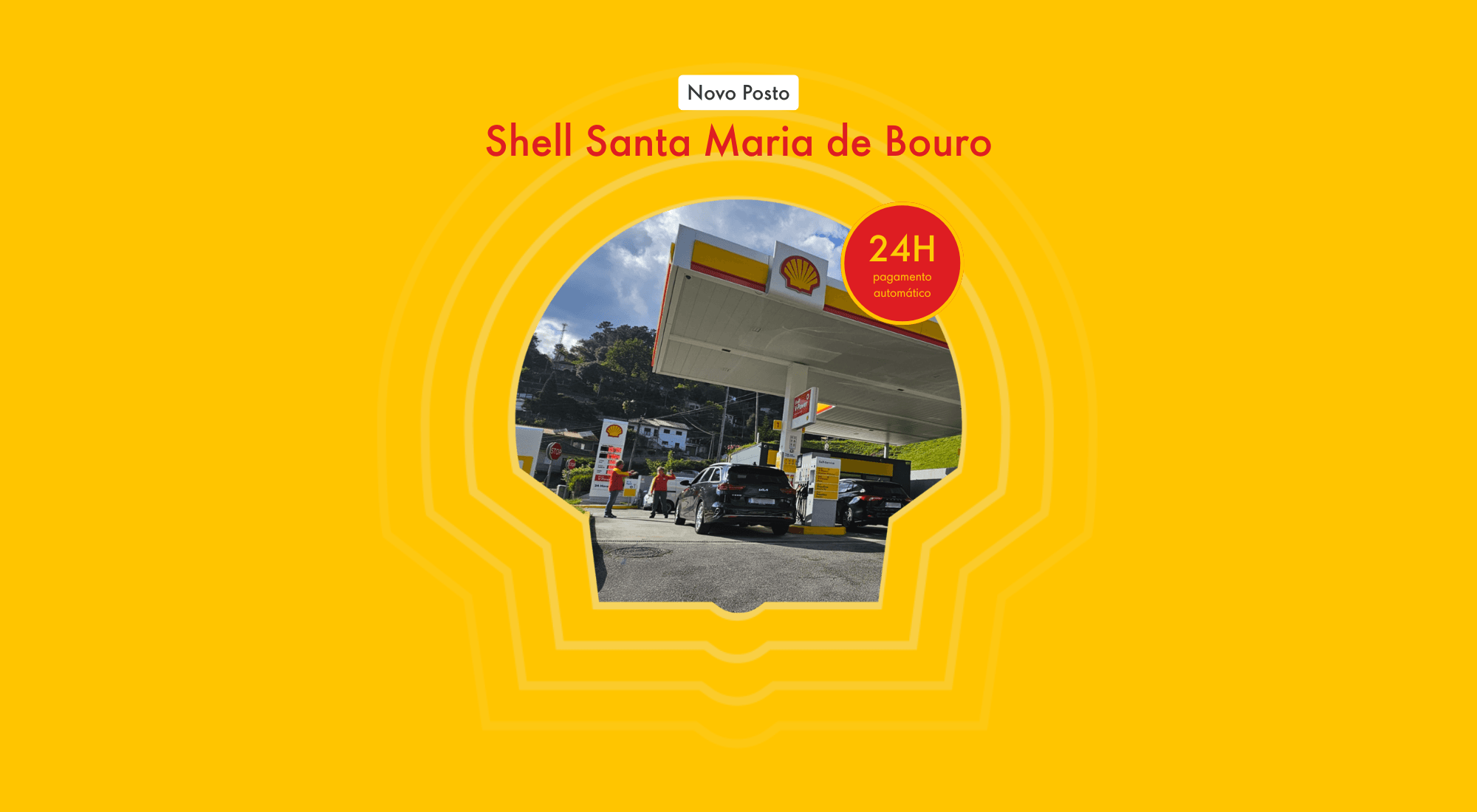 Olá Santa Maria de Bouro! - Novo posto Shell