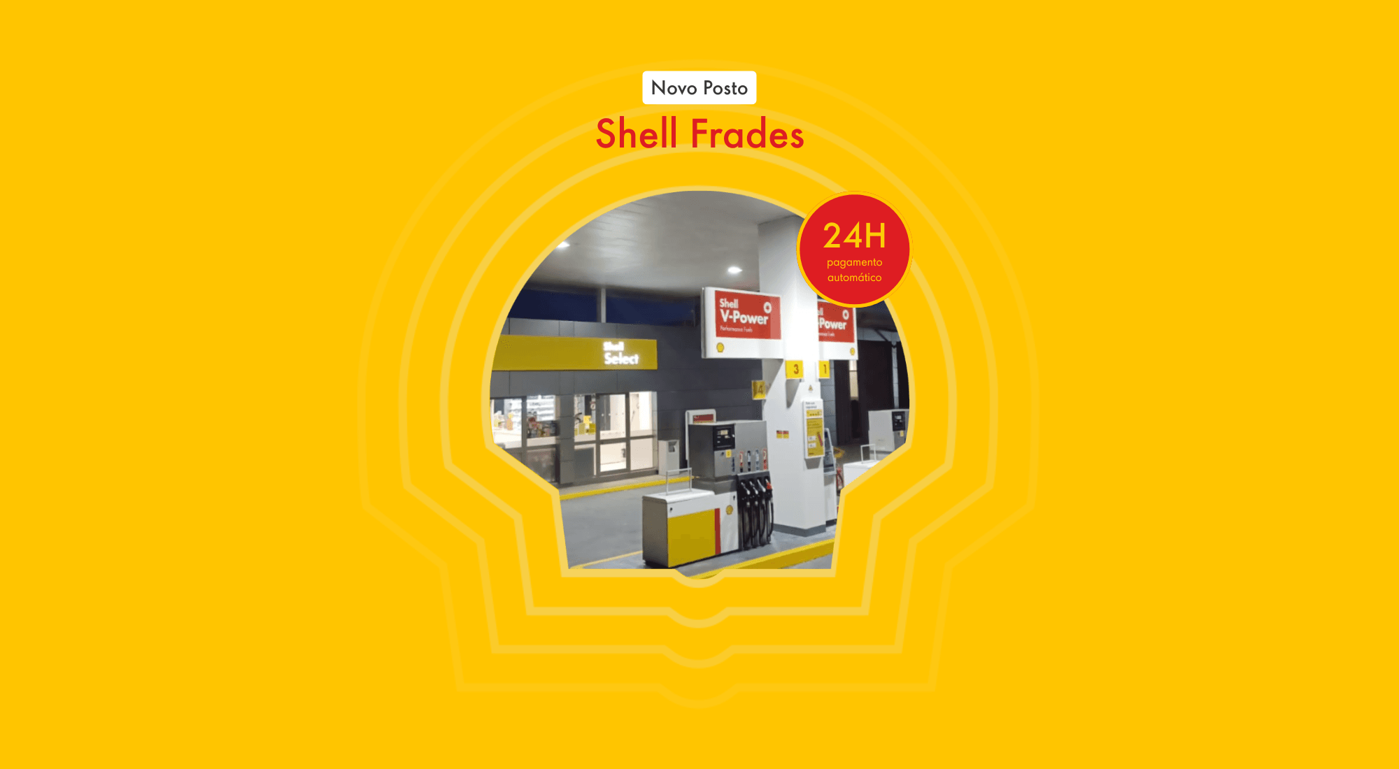 Olá Frades! - Novo posto Shell