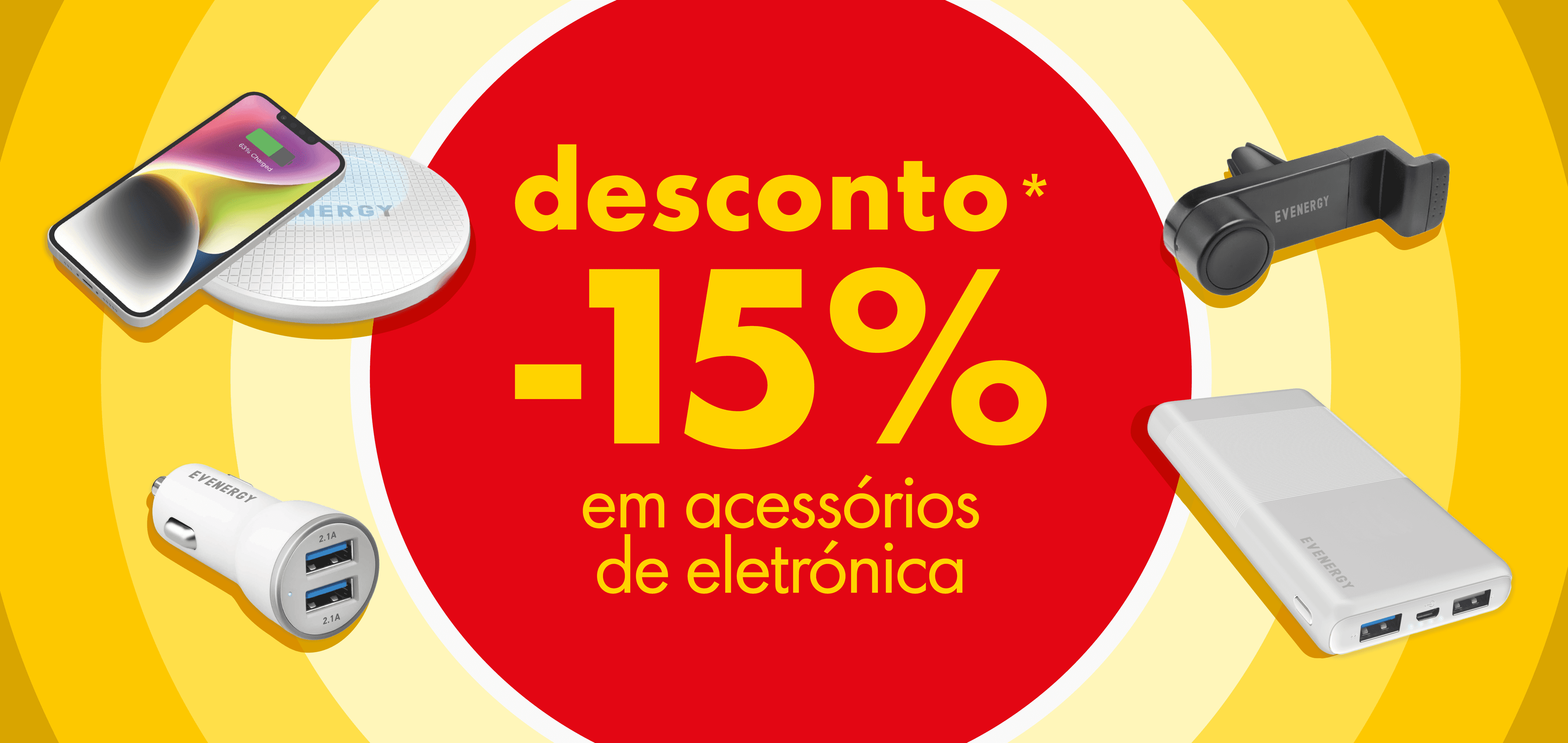 Shell Select - 15% de desconto em Acessórios de Eletrónica