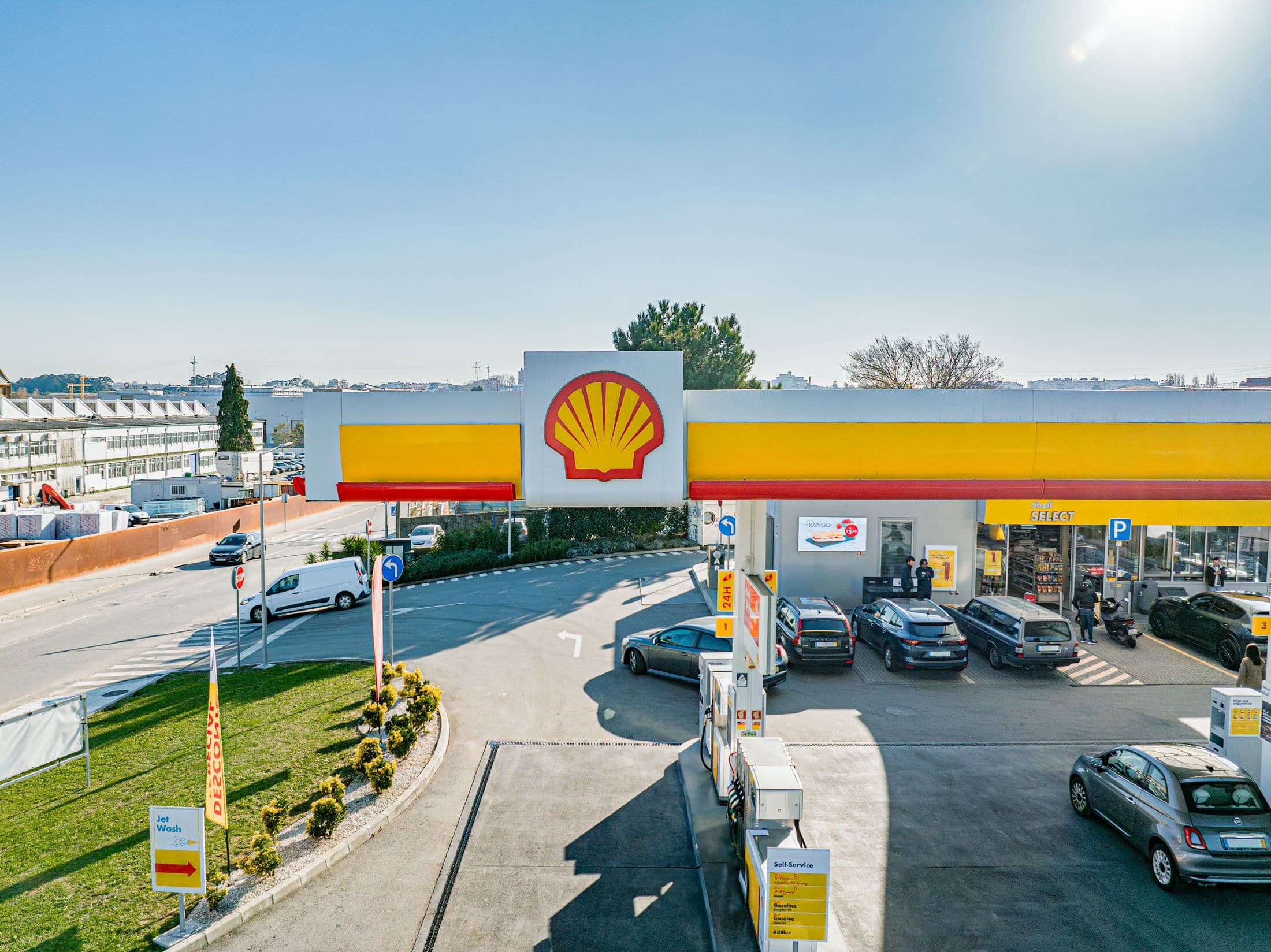 Encontre o posto Shell mais próximo