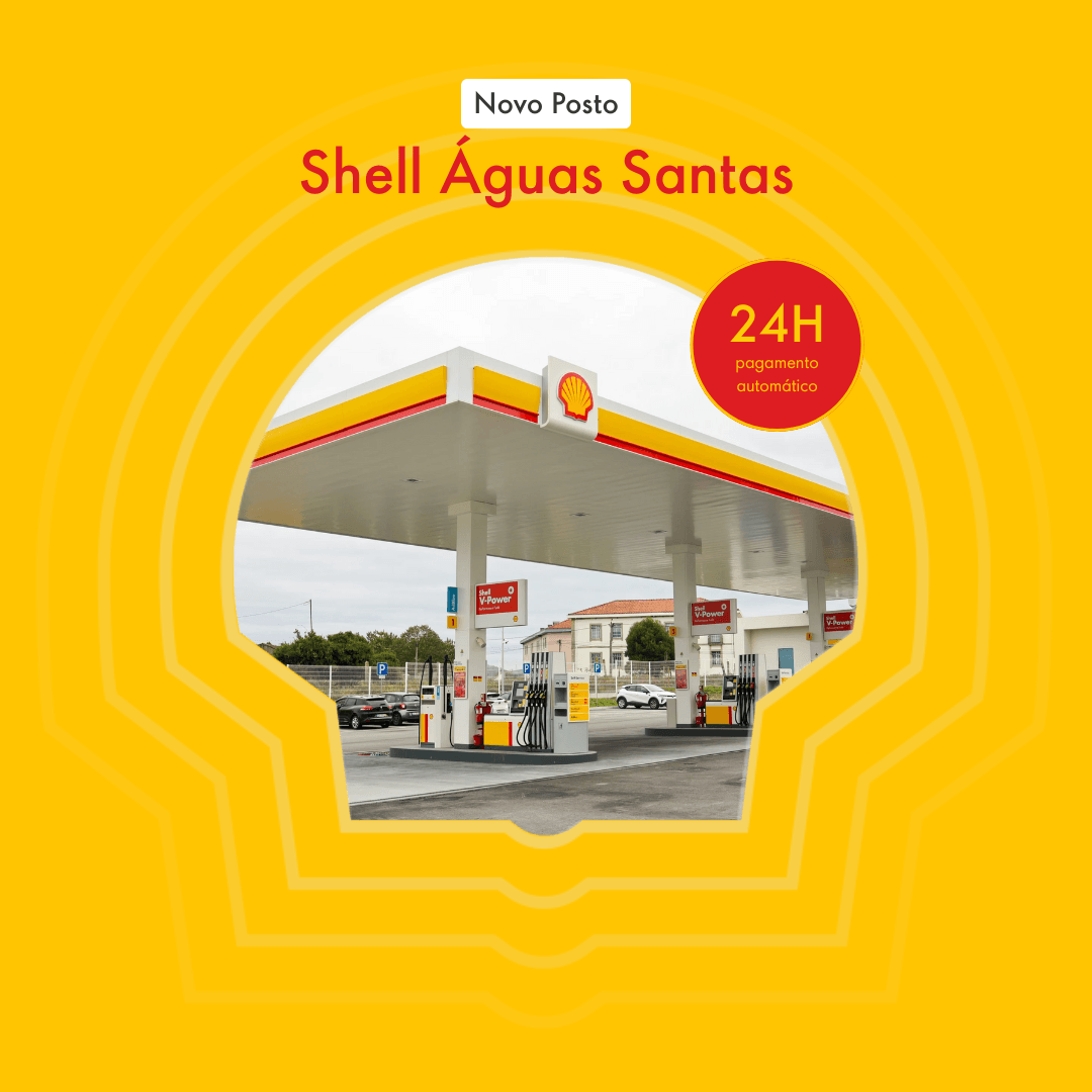 Olá Águas Santas! Novo posto Shell