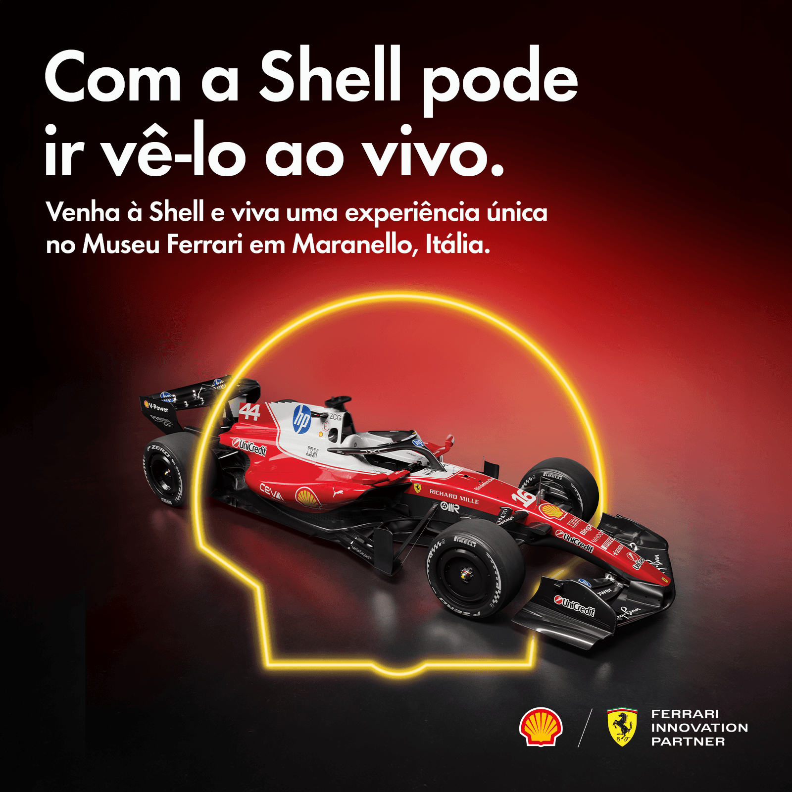 Viva de perto o mundo da Scuderia Ferrari
